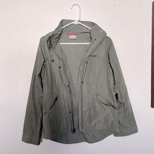 Columbia green jacket size extra small